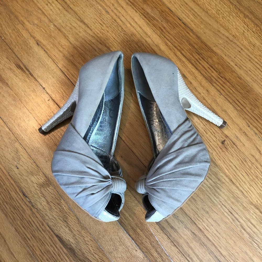 Bata Peep-Toe Stiletto Size 35 - Picture 7 of 10